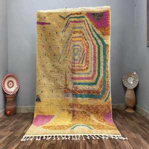 พรม100% ผ้าฝ้ายพิมพ์ลายสไตล์วินเทจแบบเก่าสำหรับตกแต่งบ้านรถใช้ - Product Image 2