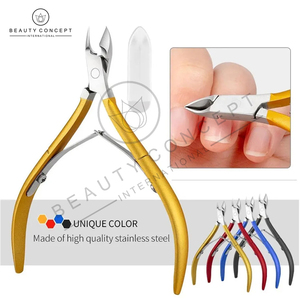 Cortaúñas de Acero Inoxidable Personalizado de Primera Calidad para Salón, Eliminador de Piel Muerta con Abertura de Mandíbula Ancha, Logotipo Personalizado, Ecológico, Belleza Única - Product Image 3