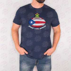 Maglietta Sportiva Boricua Football Pride, T-Shirt Coqui per il Giorno della Partita, per Tifosi di Porto Rico, Abbigliamento Sportivo, Regalo per Fan Boricua - Product Image 1