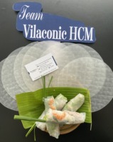 Papier de riz vietnamien - Galette de riz pour nem - 16 cm 18 cm 22 cm rond et carré - Pour rouleaux de printemps frits