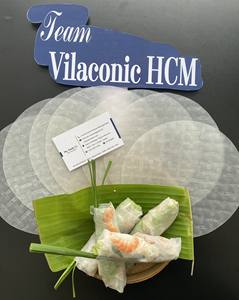 Papier de riz vietnamien - Galette de riz pour nem - 16 cm 18 cm 22 cm rond et carré - Pour rouleaux de printemps frits - Product Image 5