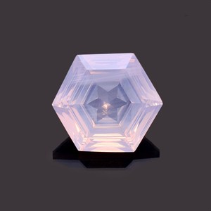 Escorolita Natural Lavanda Cuarzo Corte Cóncavo Gema Suelta 16-16mm Hexágono Facetado Forma Corte Piedra Lavanda Fancy Star Cut Tallado - Product Image 3