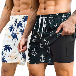 Pantalones Cortos Deportivos Sublimados de Algodón Sólido Transpirable con Logotipo Personalizado, para Gimnasio y Playa, Venta al Por Mayor, MOQ Bajo - Product Image 1