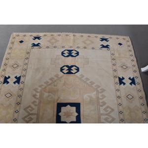 พรมขนาด 0.4x6.5 ฟุต, พรมตุรกีวินเทจ, พรมลายสัตว์สีเบจ - Product Image 4