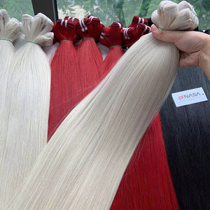 Extensiones de Cabello Natural Liso Virgen Vietnamita de 100 Gramos, Trama de Cabello de la NASA, Todas las Longitudes, Puntas Doblemente Reforzadas - Product Image 1