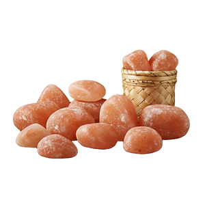 Sel de l'Himalaya Pierres de massage des pieds Sel de l'Himalaya en forme personnalisée Message Thérapie Spa Pierres de massage Service OEM - Product Image 1