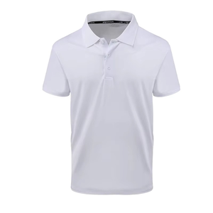 Camiseta de Golf Unisex de Manga Corta con Cuello en V, 100% Algodón, Popular, Ecológica, Transpirable y de Secado Rápido, Venta al Por Mayor de Fábrica - Product Image 5
