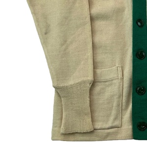 Pulls en tricot tendance OEM décontractés avec appliques, style mi-long blanc et vert, en laine/acrylique pour l'hiver - Product Image 4