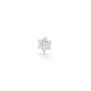Stainless Steel Children's <b>Nose</b> <b>Ring</b> with Crystal Ball-Zircon <b>Nose</b> Piercing Jewelry - Product Image 2