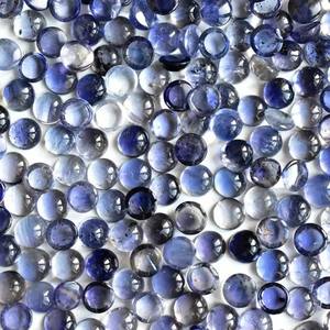 3mm naturel Iolite lisse rond gros lâche Cabochons en vrac fournisseur en ligne meilleur prix d'usine dernière fabrication de bijoux en ligne - Product Image 1