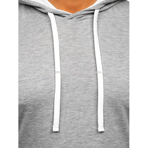Pull à capuche d'hiver personnalisable pour hommes entièrement conçu Logo doublé polaire motif solide coupe-vent imperméable vente en gros - Product Image 6