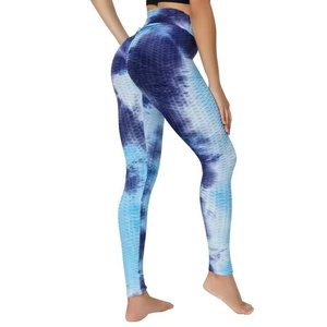 Leggings Deportivos de Yoga para Mujer, de Alta Calidad, con Estampado, Cintura Elástica, Poliéster/Nailon, Secado Rápido, Transpirables, Ajustados, 2025 - Product Image 5
