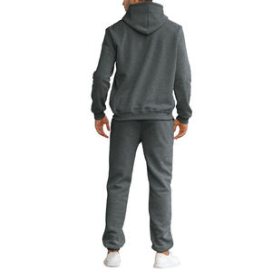 Ensembles de survêtement pour hommes de haute qualité personnalisés en gros OEM ensemble de survêtement pull jogger survêtements d'équipe de sport respirants pour hommes - Product Image 2