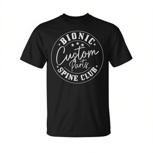 T-shirt promotionnel personnalisé pour la récupération post-chirurgie du dos et de la colonne vertébrale – Catégorie de produits - Product Image 2