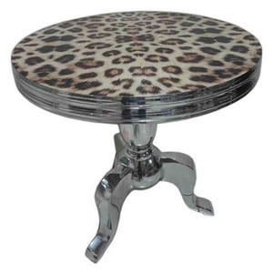 Diseño hecho a mano, decoración de sala de estar, superventas, mesa de centro de Metal, acabado brillante, sofá de tamaño estándar, mesa auxiliar - Product Image 3