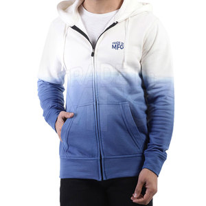 Sudaderas con capucha personalizadas para hombre con diseño OEM de estilo callejero de alta calidad, sudaderas con cremallera para hombre hechas de algodón/poliéster - Product Image 1