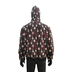 Sudaderas con capucha de algodón 100% lavadas con ácido de gran tamaño para hombre, sudaderas pesadas Vintage de cuello redondo de invierno con logotipo personalizado - Product Image 2