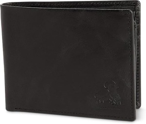 ODM OEM Monederos largos personalizados con logotipo Carteras para hombre Cartera de cuero genuino Monedero de cuero para hombre - Product Image 1