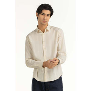 Camisas Casuales a Cuadros para Hombre con Cuello Alto, Tela Popelina Transpirable, Modelo MN-CS-WS25-289, Camisas de Negocios y Casuales ODM - Product Image 4