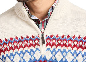 Suéter de Punto para Mujer, Diseño Geométrico, Estilo Casual Otoñal, Logotipo Frontal Personalizado, Color y Logotipo Personalizables, Alta Calidad - Product Image 4