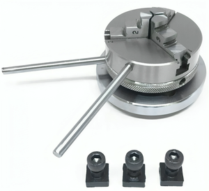 3 Jaw Self Centering <b>Mini</b> <b>Lathe</b> Chuck 2-1/2" 65mm M14 X 1 Threaded & Backplate - Product Image 4