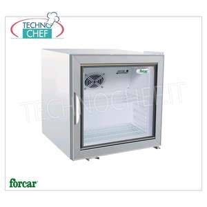 Refrigerador Eléctrico Forcar de Una Puerta para Bebidas, con Capacidad para 68 Botellas, Rango de Temperatura +2/+8°C, Clase Energética B, para Hoteles - Modelo - Product Image 1