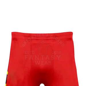 Uniforme Deportivo 7 Contra 7 de Diseño Superior, Personalizable con Logotipo, Color Rojo Sólido, Gran Venta - Product Image 5