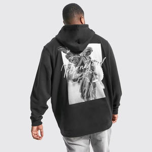 Sudadera con Capucha Deportiva Gruesa para Hombre, Venta Caliente 2024, Marca Personalizada, Logotipo Frontal Sólido, Corte Regular - Product Image 5