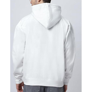 Sweat-shirt à capuche pour homme en tricot 100% coton doublé anti-froissement imprimé numérique anti-boulochage décontracté chaud pour streetwear en plein air - Product Image 2