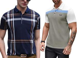 High Quality <b>Men's</b> Polo <b>Shirt</b> Customized Design Short Sleeve Best Style Premium Quality Summer <b>Yellow</b> Color Print ODM Supply - Product Image 2