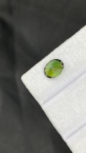 Solo en mi tienda, certificado, el color más raro de tanzanita Natural, corte de forma ovalada, zoisita Natural, tanzanita, lupa de 1,85 quilates limpia - Product Image 5