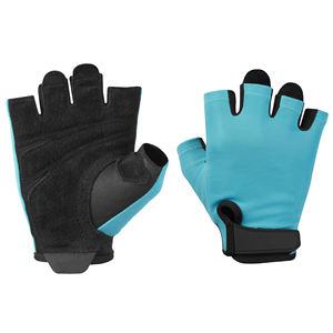 ถุงมือยกน้ำหนักแบบครึ่งนิ้ว ทำจากนีโอพรีน ระบายอากาศได้ดี สำหรับออกกำลังกายและฟิตเนส ปี 2024 พร้อมสายรัดข้อมือปรับได้ สำหรับใช้งานกลางแจ้ง-ผู้ใหญ่ - Product Image 1