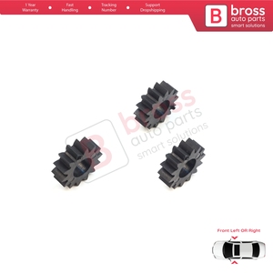 Engrenages de réparation du moteur de support lombaire du siège avant V6BGE750 pour Escalade 2010-2014 Lexus LS MK4 XF40 Schukra 2010002F Bross Auto Parts - Product Image 3