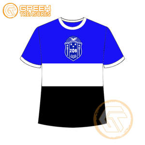 T-shirt pour femmes Zeta Phi Beta personnalisé en gros vêtements de sororité t-shirts en coton vêtements de fraternité pour femmes plus fines - Product Image 2