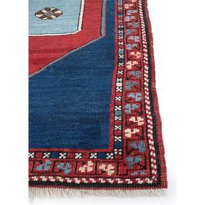 Alfombra Grande de Lana Anudada a Mano Nuray Azul Pae-4236 para Uso Doméstico - para Sala de Estar, Dormitorio, Pasillo, Diseño Rectangular Hecho a Mano - Product Image 3