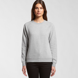 Sweat-shirt à col ras du cou pour femme, Logo personnalisé, 65% coton 35% polyester - Product Image 3