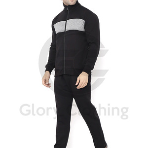 ชุดวอร์มซิปผู้ชายคุณภาพสูง บริการ OEM สินค้าขายดี ฤดูหนาว สินค้าใหม่มาแรง ระบายอากาศได้ดี พิมพ์โลโก้ ชุดวอร์มผ้าฝ้าย 100% - Product Image 3