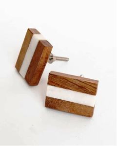 ลูกบิดประตูไม้ ลูกบิดตู้ไม้ สี รูปทรง ขนาด ตามสั่ง ผลิตในอินเดีย - Product Image 1