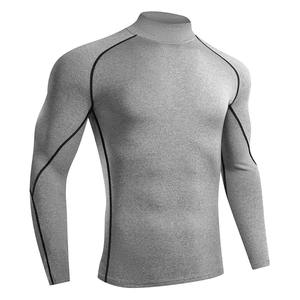 Men's Custom Printed Rash Guard Top Notch Breathable Wholesale <b>Shirts</b> Spandex/Polyester Anti-Bacterial <b>UV</b> Protection Premium - Product Image 5