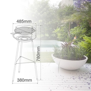 Barbecue portatile in acciaio a carbone (Vassary 401000004) - Product Image 6