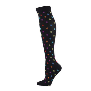 Chaussettes d'équitation longues en bambou à compression haute, avec logo personnalisé - Product Image 3