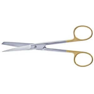 Tijeras Quirúrgicas de Acero Inoxidable de Alta Calidad en Existencia, Instrumentos Médicos Dentales Profesionales para Vendaje, Tijeras de Operación TC - Product Image 1