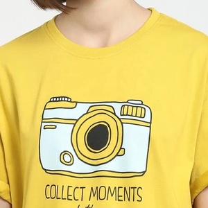 Venta caliente personalizado Primavera Verano moda ropa casual camisetas de secado rápido transpirable mujeres sublimadas camisetas - Product Image 5