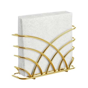 Servilletero de tejido con estilo más vendido Construcción de metal Premium Perfecto para restaurante de hotel y más Disponible en múltiples diseños - Product Image 2