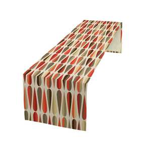 Camino de mesa de boda de algodón puro bordado de lujo del último diseño del precio al por mayor con el logotipo - Product Image 6