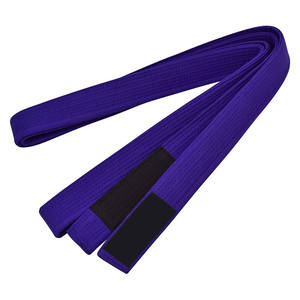 Dans une couleur unie vente chaude entièrement sur mesure vêtements d'entraînement au combat OEM Service ceintures BJJ légères et durables - Product Image 1
