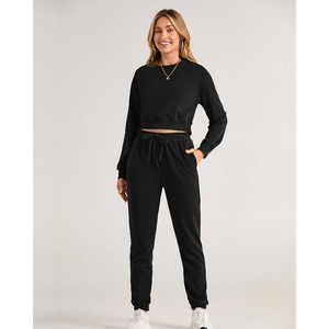 Chándal High Street ajustado de talla grande para mujer, chándal de moda transpirable de secado rápido hecho en fábrica - Product Image 2