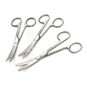 Tijeras Quirúrgicas, Afiladas, Hojas Rectas de 6.5 Pulgadas, Acero Inoxidable, Certificación CE e ISO - Product Image 2