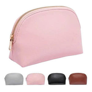 กระเป๋าคล้องมือผู้หญิงแบบเปิดสไตล์เวียดนามมีซิปแบบพรีเมียมหนังเทียมผ้าไหมแบบคล้ายซิปสำหรับการเดินทางและแต่งหน้า - Product Image 5