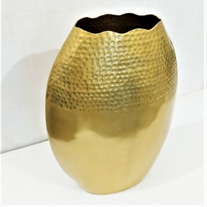 Handmade Antiqued Metal <b>Vase</b> Eco-Friendly Customizable <b>Unique</b> Design Modern Luxury Style Office Home Decor Garden Christmas - Product Image 6
